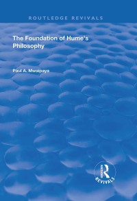 Cover image: The Foundation of Hume's Philosophy 1st edition 9781138343597