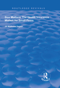 Cover image: Size Matters 1st edition 9781138342880
