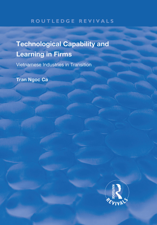Cover image: Technological Capability and Learning in Firms 1st edition 9781138342750