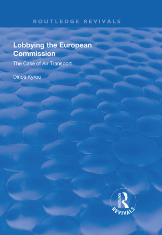 Cover image: Lobbying in the European Commission 1st edition 9781138339323