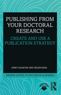 Titelbild: Publishing from your Doctoral Research 1st edition 9781138339149