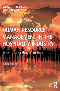 Cover image: Human Resource Management in the Hospitality Industry 10th edition 9781138338876