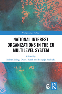 Cover image: National Interest Organizations in the EU Multilevel System 1st edition 9781138614741