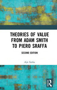 Cover image: Theories of Value from Adam Smith to Piero Sraffa 2nd edition 9781138338012