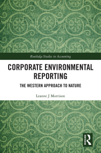 Cover image: Corporate Environmental Reporting 1st edition 9780367785451