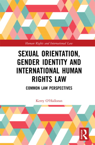 Immagine di copertina: Sexual Orientation, Gender Identity and International Human Rights Law 1st edition 9781138337060