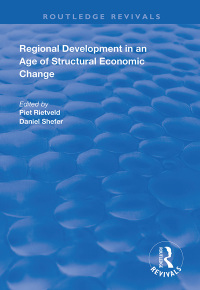 Omslagafbeelding: Regional Development in an Age of Structural Economic Change 1st edition 9781138337039