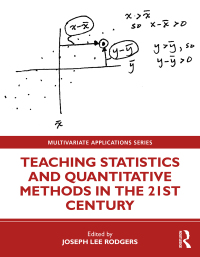 Titelbild: Teaching Statistics and Quantitative Methods in the 21st Century 1st edition 9781138336858