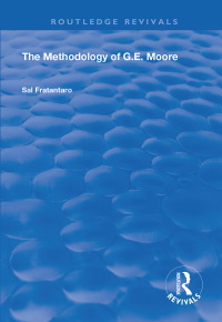 Titelbild: The Methodology of G.E. Moore 1st edition 9781138336445