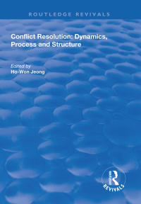 Cover image: Conflict Resolution 1st edition 9781138334885