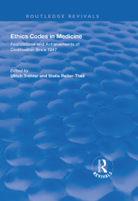 Cover image: Ethics Codes in Medicine 1st edition 9781138334830