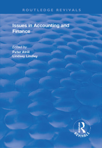 Imagen de portada: Issues in Accounting and Finance 1st edition 9780367001537