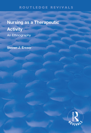 Imagen de portada: Nursing as a Therapeutic Activity 1st edition 9780367000677