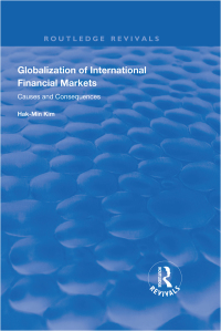 Cover image: Globalization of International Financial Markets 1st edition 9780367000561