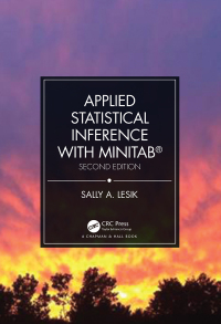 صورة الغلاف: Applied Statistical Inference with MINITAB®, Second Edition 2nd edition 9780367780579