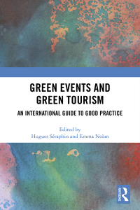 Imagen de portada: Green Events and Green Tourism 1st edition 9781138334755