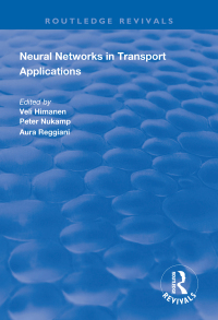 Omslagafbeelding: Neural Networks in Transport Applications 1st edition 9781138334465