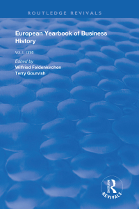 Imagen de portada: European Yearbook of Business History 1st edition 9781138334069