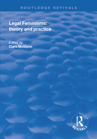 Cover image: Legal Feminisms 1st edition 9781138333970