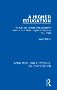 Titelbild: A Higher Education 1st edition 9781138332430