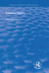 Imagen de portada: Polemical Papers 1st edition 9781138332225