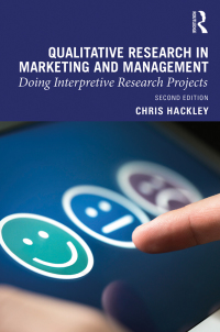 Cover image: Qualitative Research in Marketing and Management 2nd edition 9781138332195