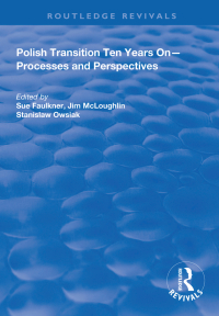 Imagen de portada: Polish Transition Ten Years On 1st edition 9781138332102