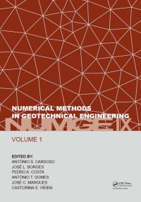 Cover image: Numerical Methods in Geotechnical Engineering IX, Volume 1 1st edition 9781138331983