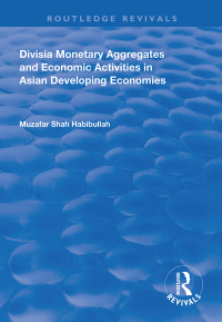 Cover image: Divisia Monetary Aggregates and Economic Activities in Asian Developing Economies 1st edition 9781138331396