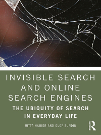 Imagen de portada: Invisible Search and Online Search Engines 1st edition 9781138328617