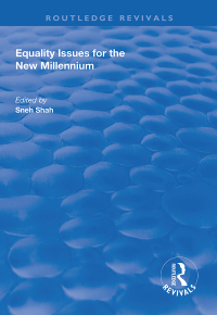 Cover image: Equality Issues for the New Millennium 1st edition 9781138328358