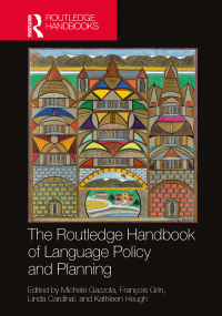 Imagen de portada: The Routledge Handbook of Language Policy and Planning 1st edition 9781138328198