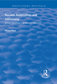 Cover image: Racism, Nationalism and Citizenship 1st edition 9781138327016