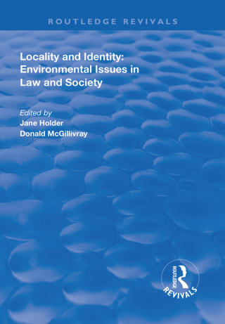 Imagen de portada: Locality and Identity 1st edition 9781138326309