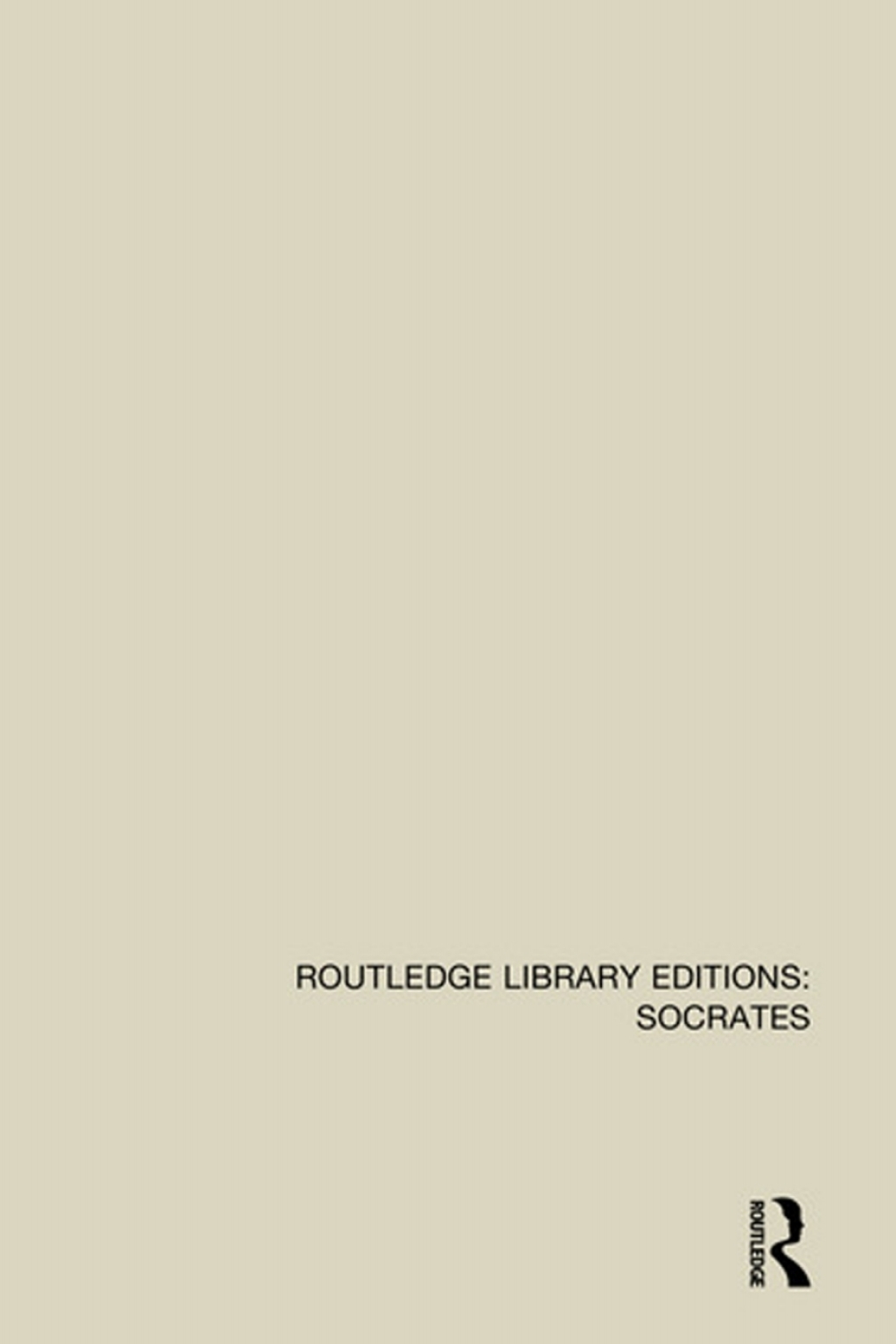 Routledge Library Editions: Socrates 1st Edition