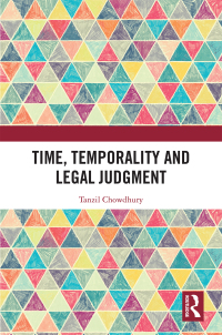Cover image: Time, Temporality and Legal Judgment 1st edition 9781138324503