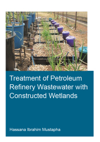 Cover image: Treatment of Petroleum Refinery Wastewater with Constructed Wetlands 1st edition 9781138324398
