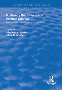 Cover image: Multiparty Democracy and Political Change 1st edition 9781138323940