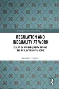 Cover image: Regulation and Inequality at Work 1st edition 9780367588755