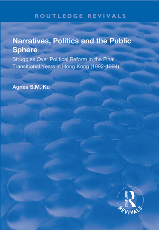 Omslagafbeelding: Narratives, Politics, and the Public Sphere 1st edition 9781138323148