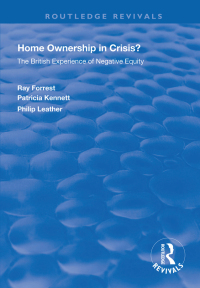 Titelbild: Home Ownership in Crisis? 1st edition 9781138322851