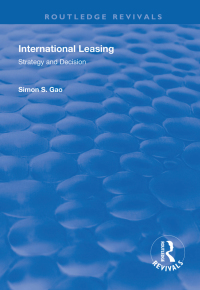 Cover image: International Leasing 1st edition 9781138319059