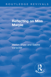 Cover image: Reflecting on Miss Marple 1st edition 9781138322479