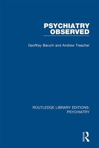 Imagen de portada: Psychiatry Observed 1st edition 9781138322219