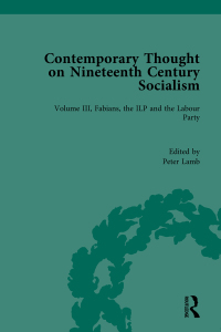 Cover image: Contemporary Thought on Nineteenth Century Socialism 1st edition 9781138321021