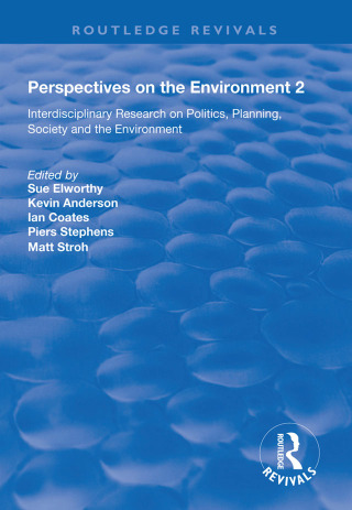 Cover image: Perspectives on the Environment (Volume 2) 1st edition 9781138321632