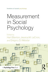 Omslagafbeelding: Measurement in Social Psychology 1st edition 9781138913240
