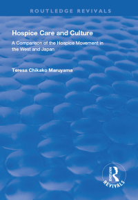 Cover image: Hospice Care and Culture 1st edition 9781138319271