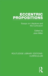 Imagen de portada: Eccentric Propositions 1st edition 9781138321861