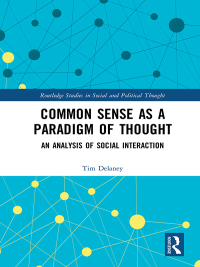 Cover image: Common Sense as a Paradigm of Thought 1st edition 9781138318199